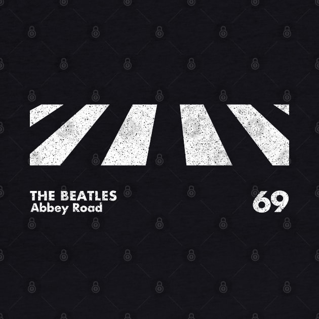 Abbey Road / Minimal Graphic Design Tribute by saudade